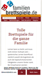 Mobile Screenshot of familienbrettspiele.de